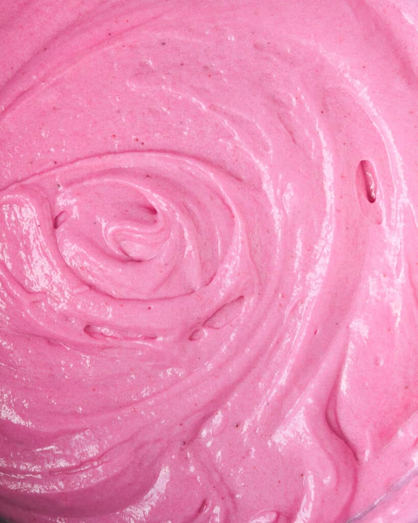 Strawberry Cake Batter