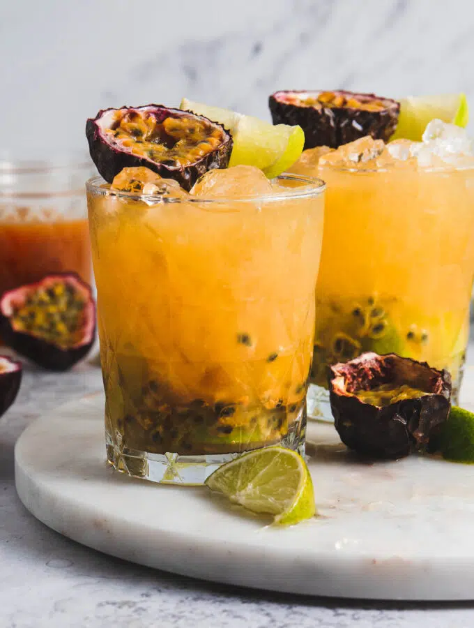 Passion Fruit Caipiroska
