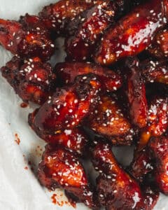 Spicy Korean BBQ Wings