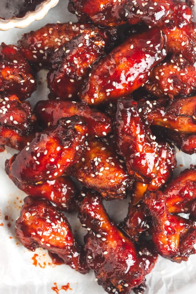 Spicy Korean BBQ Wings