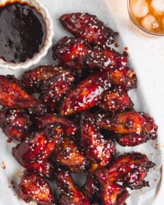 Spicy Korean BBQ Wings