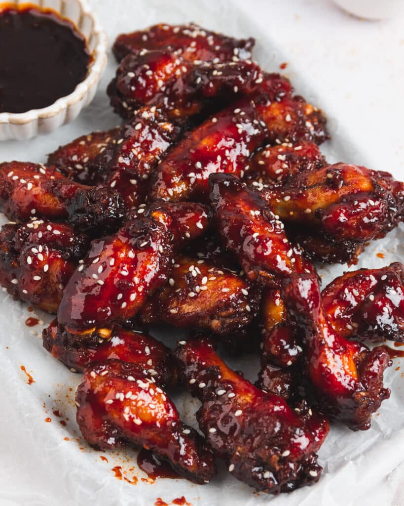 Spicy Korean BBQ Wings