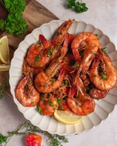 Jamaican Pepper Prawns