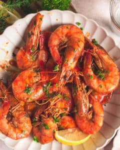 Jamaican Pepper Prawns