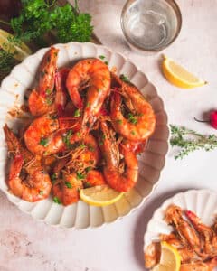 Jamaican Pepper Prawns
