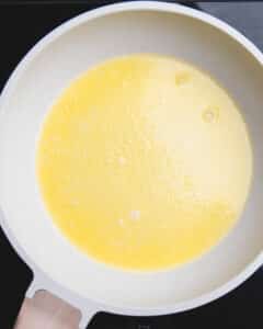 Melted butter