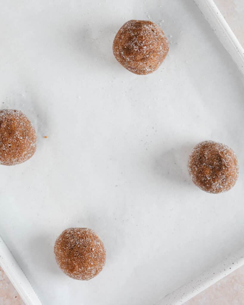 Step 7 for making ginger snap cookies