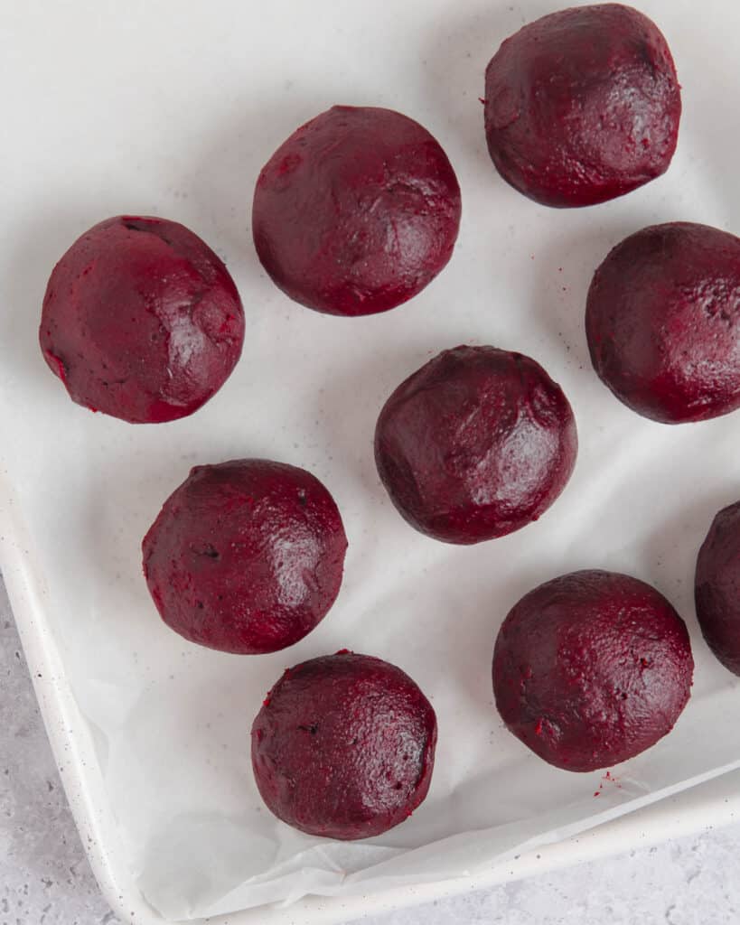 Red velvet cookie dough