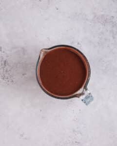 Chocolate Cake Wet Ingredients