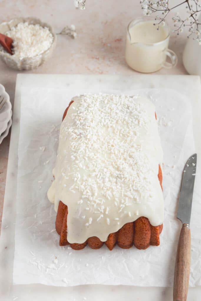 The Best Coconut Loaf Cake