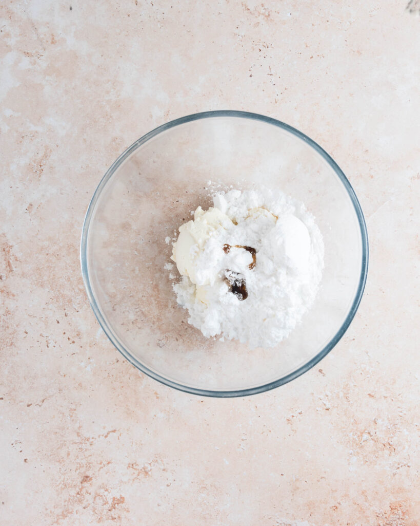 Coconut Cream Cheese Glaze