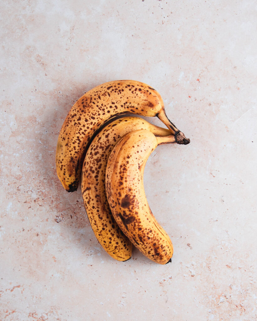 Over ripe bananas