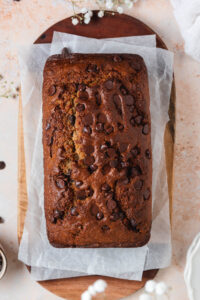 The Best Moist Chocolate Chip Banana Bread