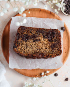 The Best Moist Chocolate Chip Banana Bread