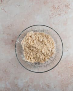 Coarse pie mixture