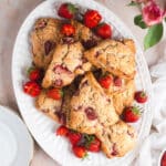Easy strawberry scones