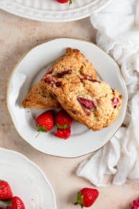 Strawberry scones