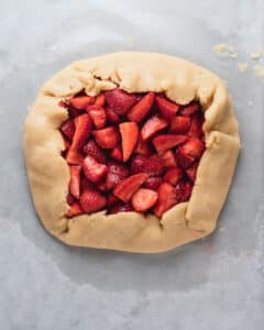 Strawberry Galette