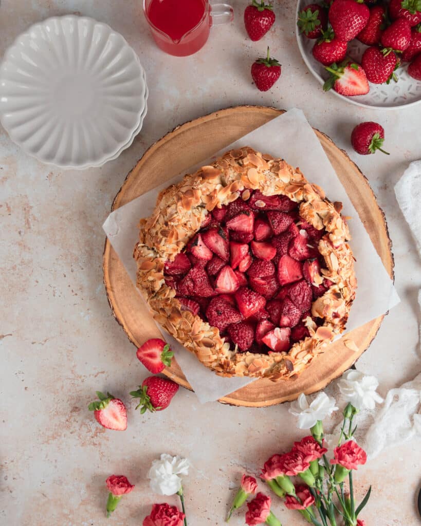 Strawberry Galette