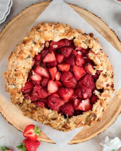 Rustic Strawberry Galette