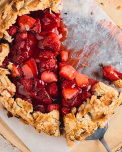 Rustic Strawberry Galette