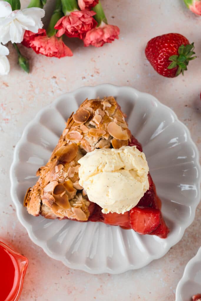 Rustic Strawberry Galette