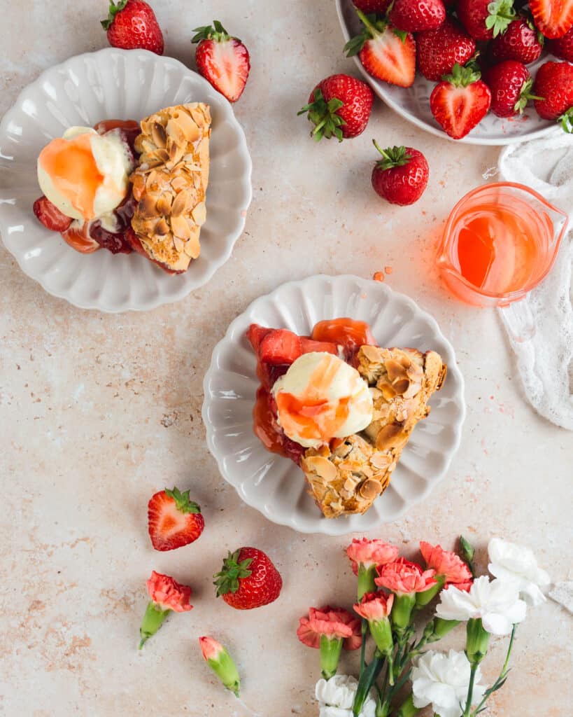 Rustic Strawberry Galette
